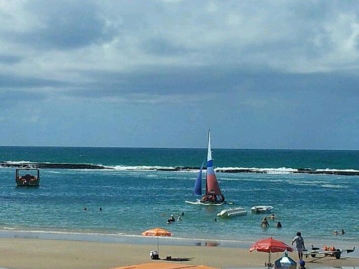 Apto Cumaru 150M Do Mar Com Piscina Praia do Frances Bagian luar foto